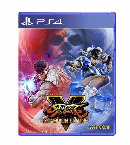 Street Fighter V - Champions Edition (Ps4) - Der Packshot