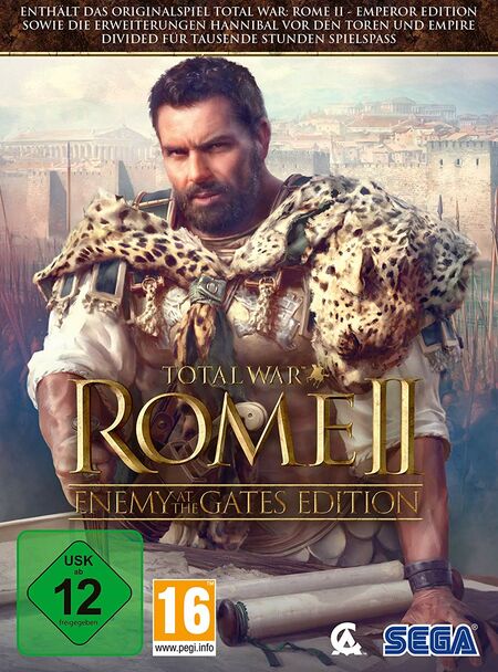 Total War: Rome 2 - Enemy at the Gates Edition (PC) - Der Packshot