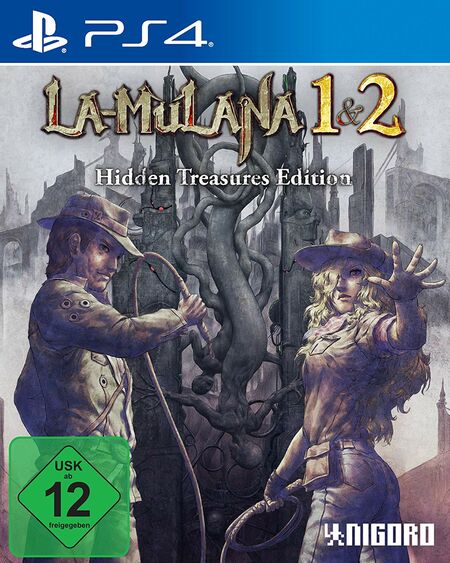 LA-MULANA 1 & 2: Hidden Treasures Edition (PS4) - Der Packshot