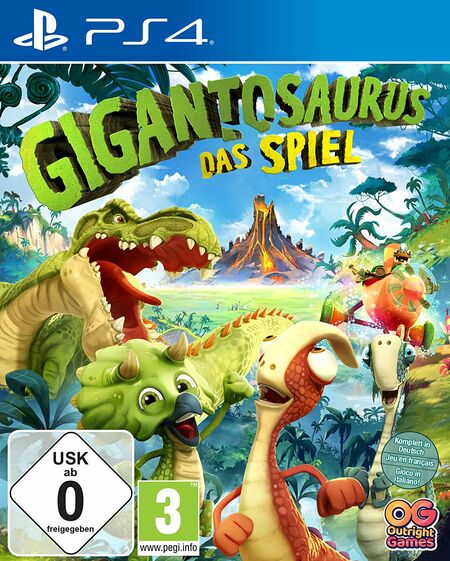 Gigantosaurus: Das Videospiel (Ps4) - Der Packshot
