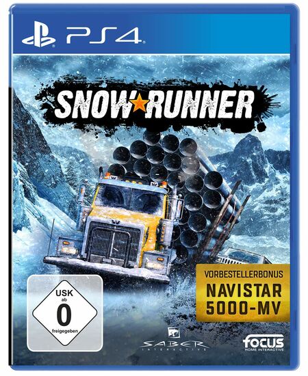 Snowrunner: Standard Edition (PS4) - Der Packshot