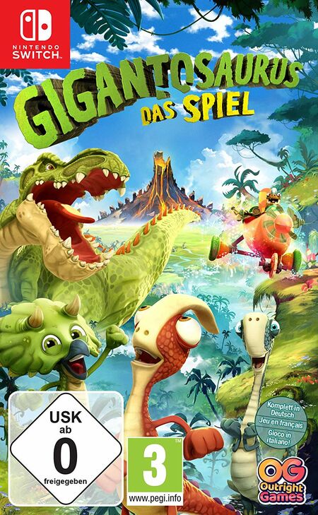 Gigantosaurus: Das Videospiel (Switch) - Der Packshot