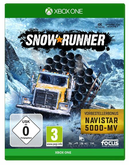 Snowrunner: Standard Edition (Xbox One) - Der Packshot