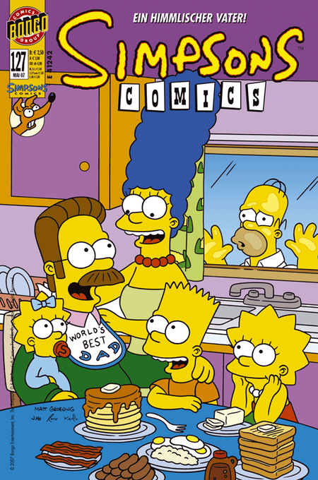 Simpsons Comics 127 - Das Cover