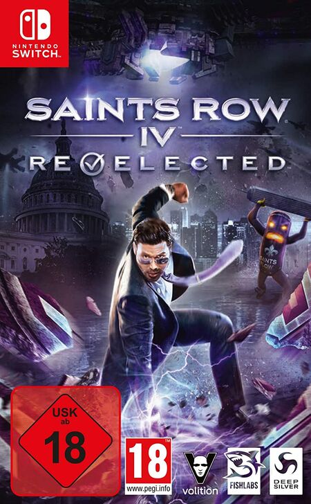 Saints Row IV Re-Elected (Switch) - Der Packshot