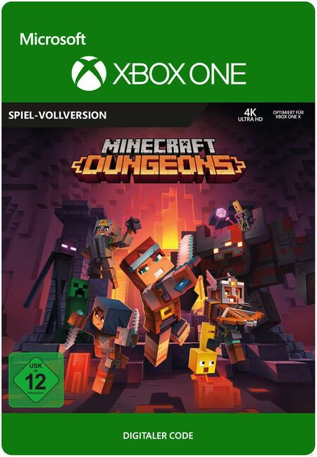 Minecraft Dungeons Standard (Xbox One) - Der Packshot
