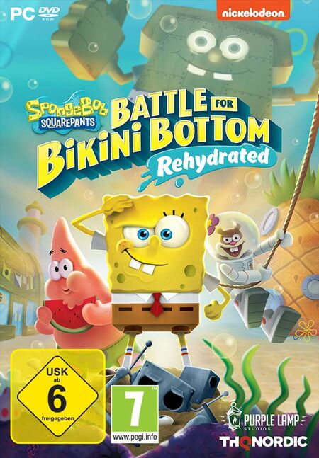 Spongebob SquarePants: Battle for Bikini Bottom - Rehydrated - Standard Edition (PC) - Der Packshot