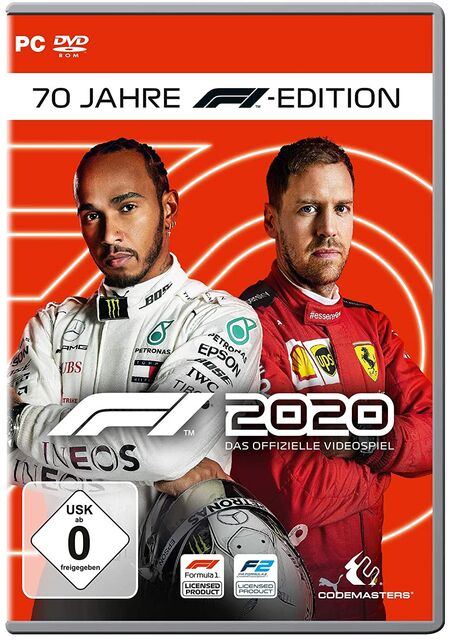 F1 2020 70 Jahre F1 Edition (PC) - Der Packshot