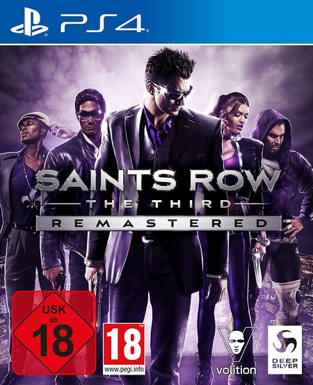 Saints Row The Third Remastered (PS4) - Der Packshot