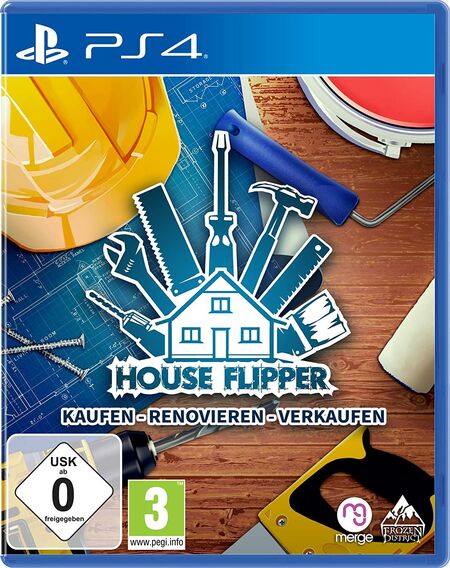 House Flipper (PS4) - Der Packshot