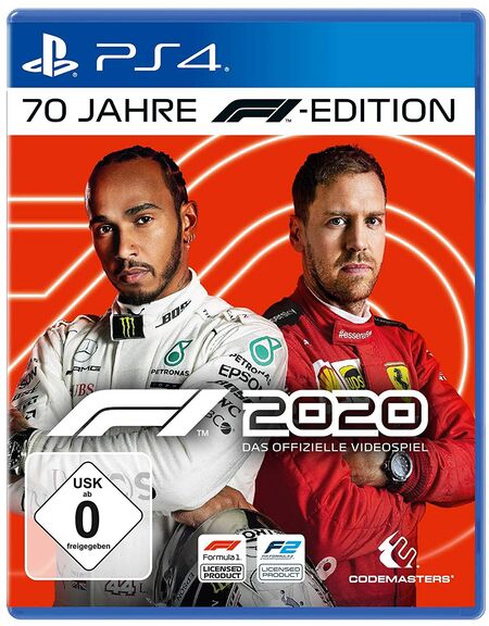 F1 2020 70 Jahre F1 Edition (PS4) - Der Packshot