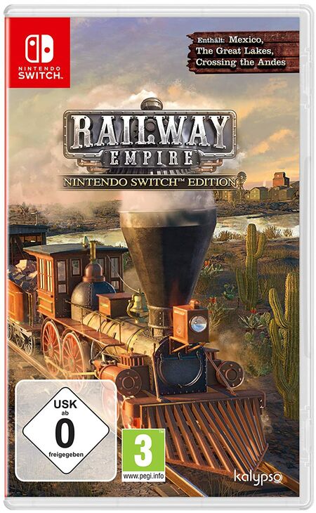 Railway Empire (Switch) - Der Packshot