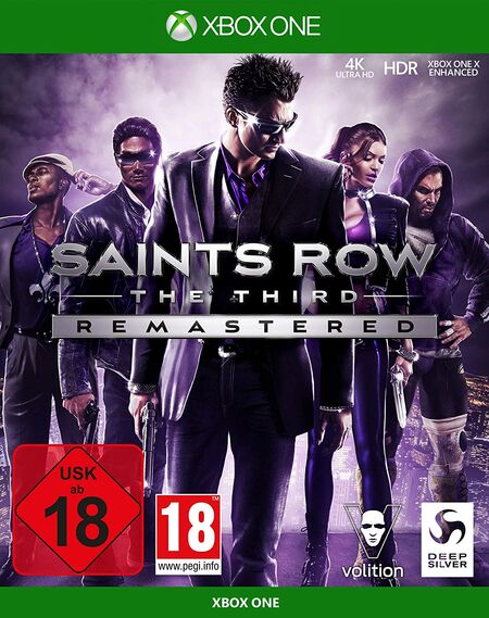 Saints Row The Third Remastered (Xbox One) - Der Packshot