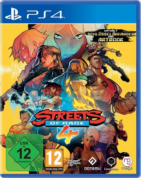 Streets of Rage 4 (PS4) - Der Packshot