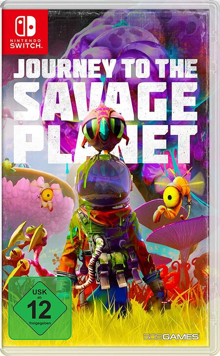 Journey to the Savage Planet (Switch) - Der Packshot