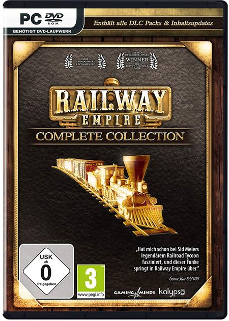 Railway Empire Complete Collection (PC) - Der Packshot