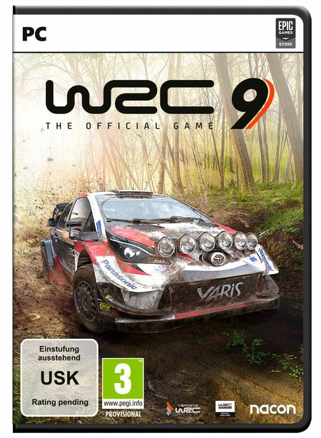 WRC 9 (PS4) - Der Packshot