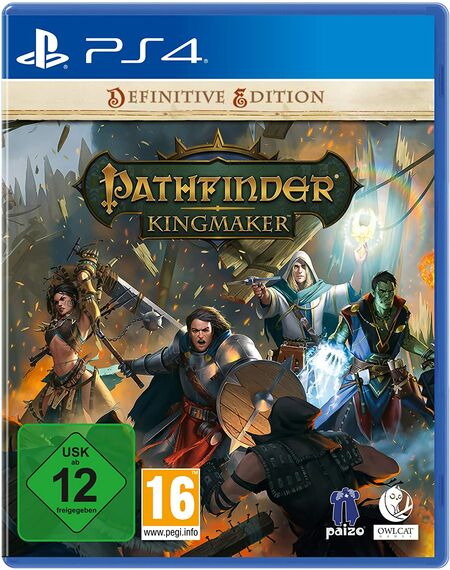 Pathfinder: Kingmaker Definitive Edition (PS4) - Der Packshot