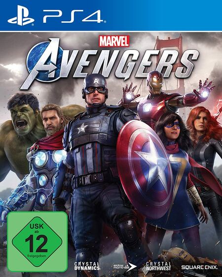 Marvel's Avengers (PS4) - Der Packshot