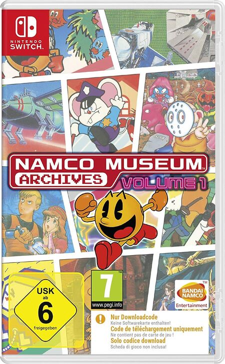 Namco Museum Archives Vol.1 (Switch) - Der Packshot