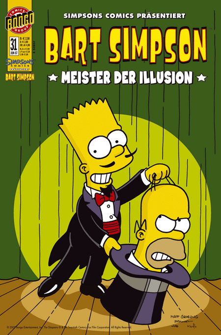 Bart Simpson Comic 31 - Das Cover