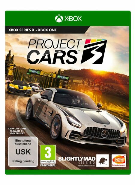 Project Cars 3 (Xbox One) - Der Packshot