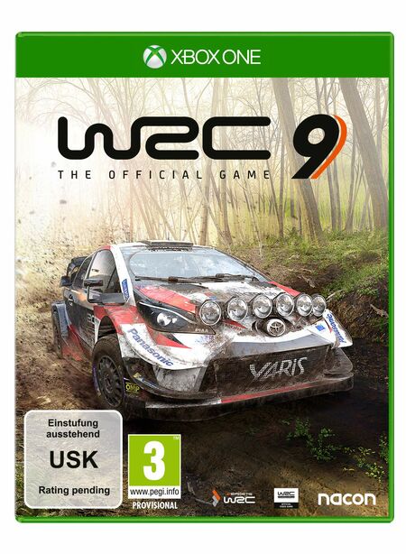 WRC 9 (Xbox One) - Der Packshot