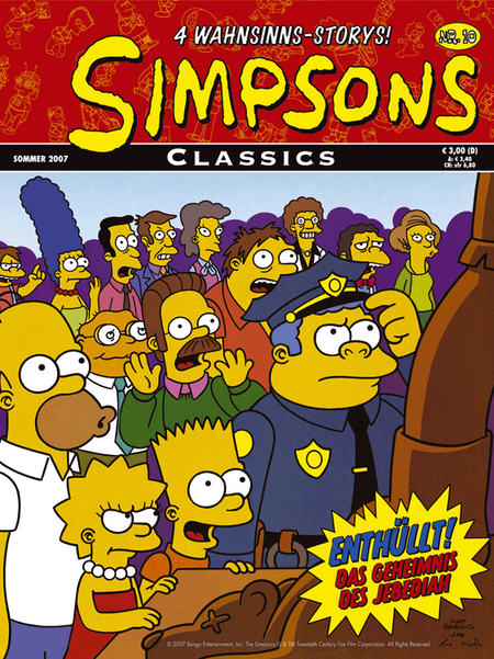Simpsons Classics 10 - Das Cover