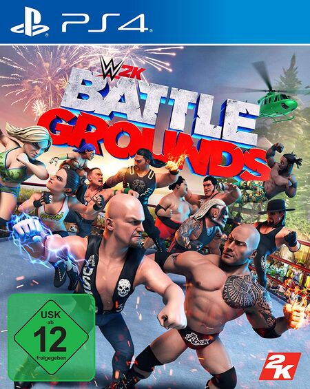 WWE 2K Battlegrounds (PS4) - Der Packshot