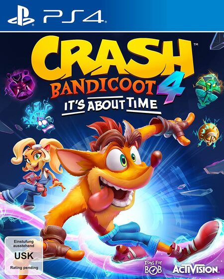 Crash Bandicoot™ 4: It's About Time (PS4) - Der Packshot
