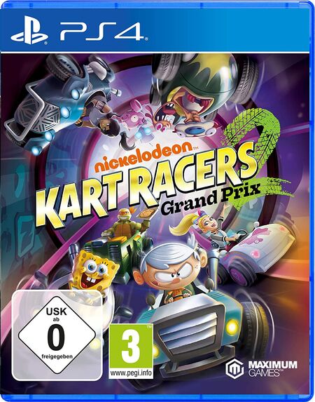 Nickelodeon Kart Racers: Grand Prix (PS4) - Der Packshot