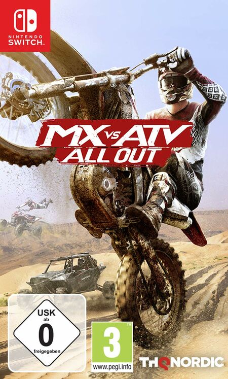 MX vs. ATV All Out (Switch) - Der Packshot