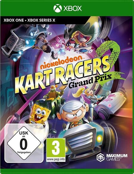 Nickelodeon Kart Racers: Grand Prix (Xbox One) - Der Packshot