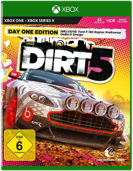 DIRT 5 - Day One Edition (Xbox One) - Der Packshot