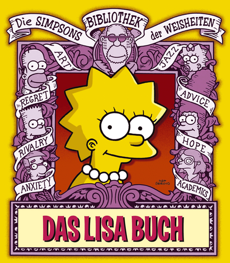 Die Simpsons Bibliothek der Weisheiten: Das Lisa Buch - Das Cover