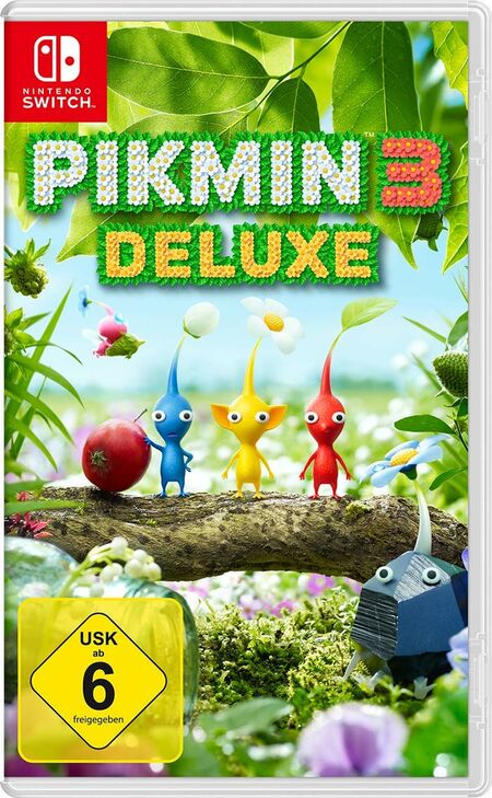 Pikmin 3 (Switch) - Der Packshot