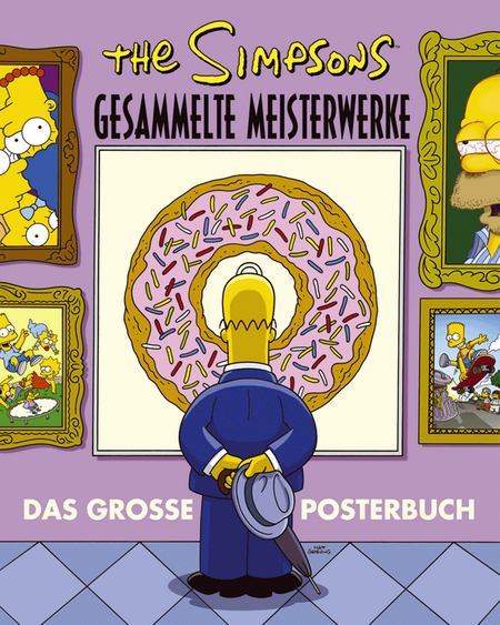 Simpsons Posterbuch: Gesammelte Meisterwerke 1 - Das Cover