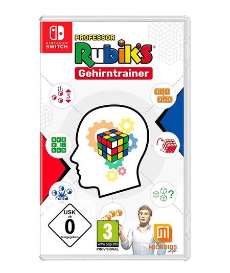 Professor Rubik's Gehirntrainer (Switch) - Der Packshot