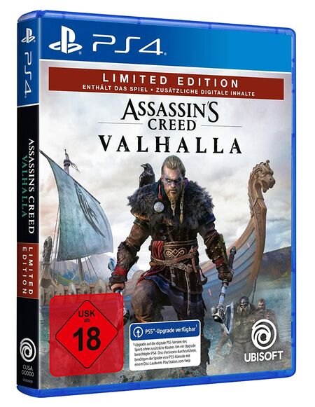 Assassin's Creed Valhalla (PS4) - Der Packshot