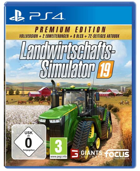 Landwirtschafts-Simulator 19 - Premium Edition (PS4) - Der Packshot