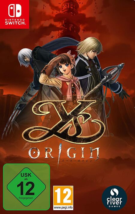 Ys Origin (Switch) - Der Packshot