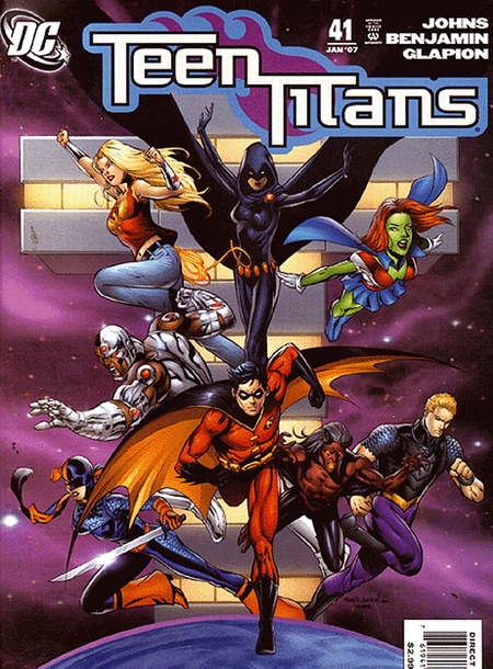 Teen Titans Sonderband 12: Rabenjagd - Das Cover