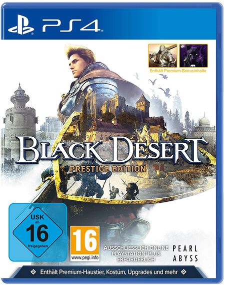 Black Desert Prestige Edition (PS4) - Der Packshot