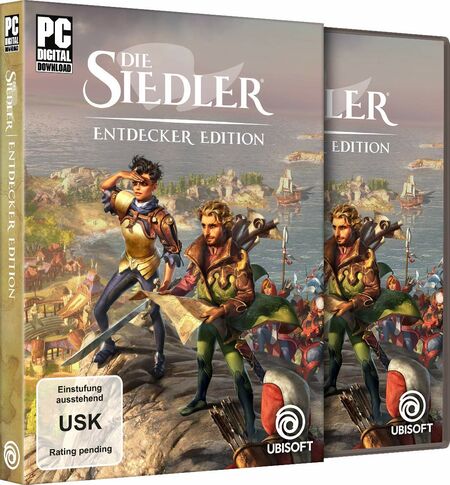 Die Siedler - Entdecker Edition (PC) - Der Packshot