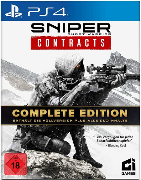 Sniper Ghost Warrior Contracts Complete Edition (PS4) - Der Packshot