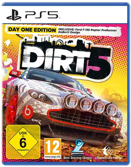 DIRT 5 - Day One Edition (PS5) - Der Packshot