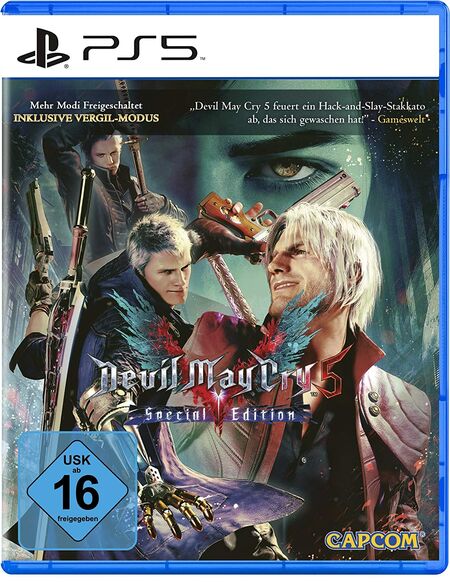 Devil May Cry 5 Special Edition (PS5) - Der Packshot
