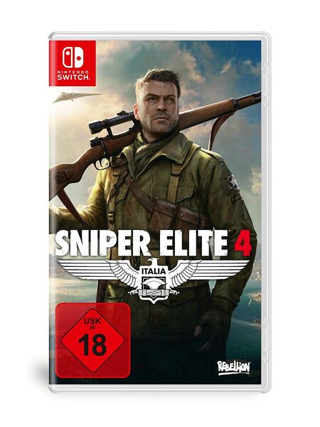 Sniper Elite 4 (Switch) - Der Packshot