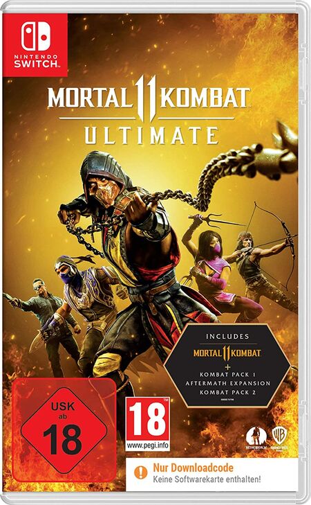 Mortal Kombat 11 Ultimate (Code in a Box) (Switch) - Der Packshot