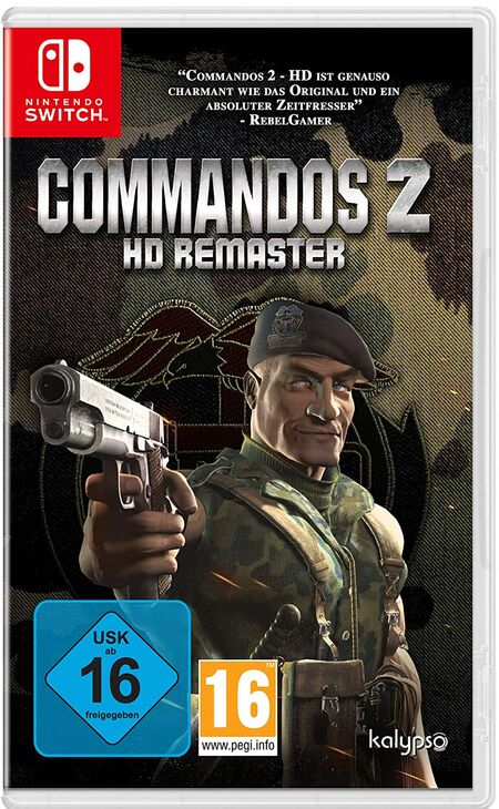 Commandos 2 - HD Remaster (Switch) - Der Packshot